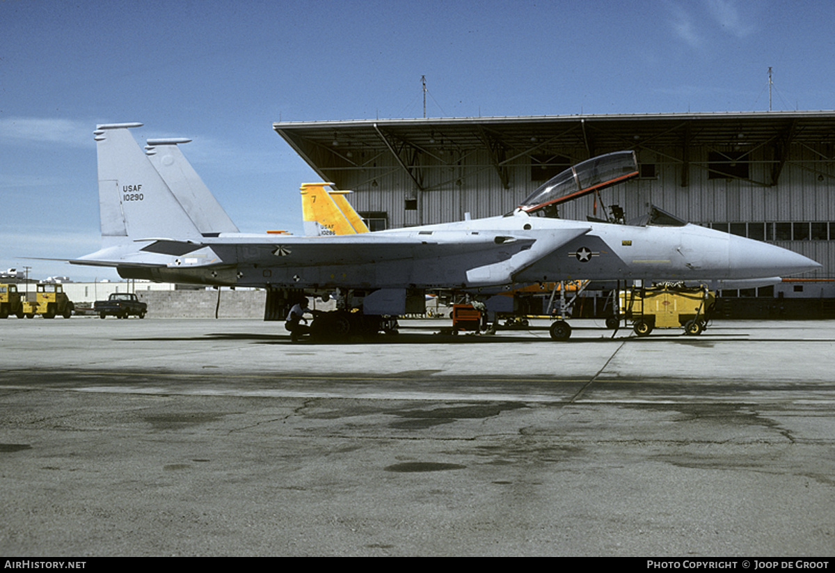 Aircraft Photo of 71-0290 / 10290 | McDonnell Douglas F-15B Eagle | USA - Air Force | AirHistory.net #212198