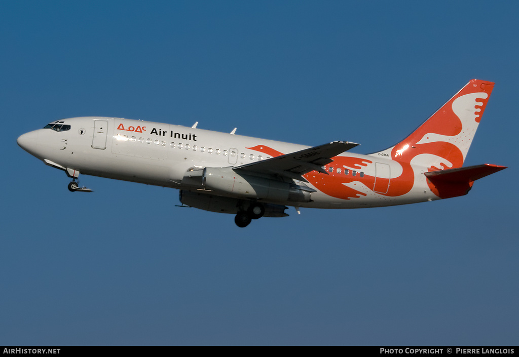 Aircraft Photo of C-GMAI | Boeing 737-2Q2C/Adv | Air Inuit | AirHistory.net #212202