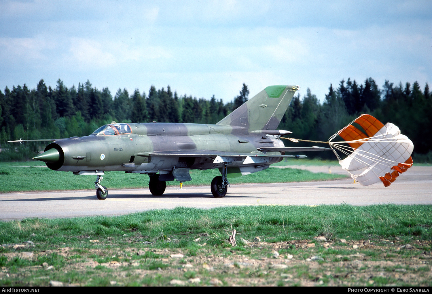 Aircraft Photo of MG-125 | Mikoyan-Gurevich MiG-21bis | Finland - Air Force | AirHistory.net #212204