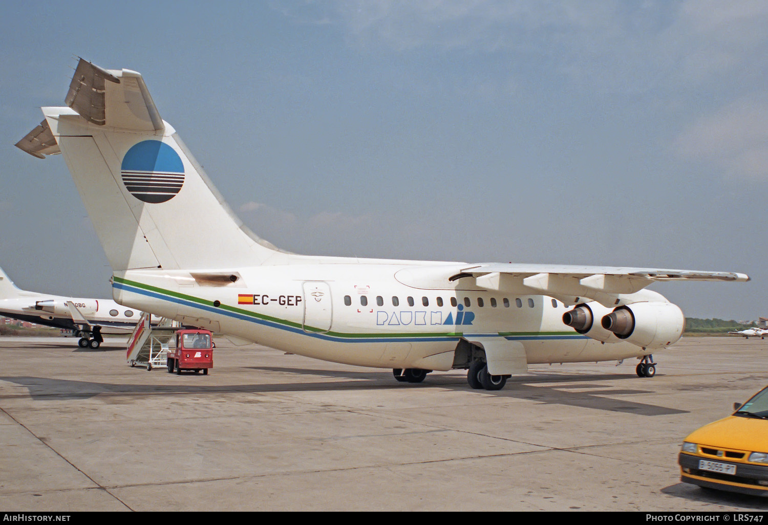 Aircraft Photo of EC-GEP | British Aerospace BAe-146-100 | Paukn Air | AirHistory.net #212209