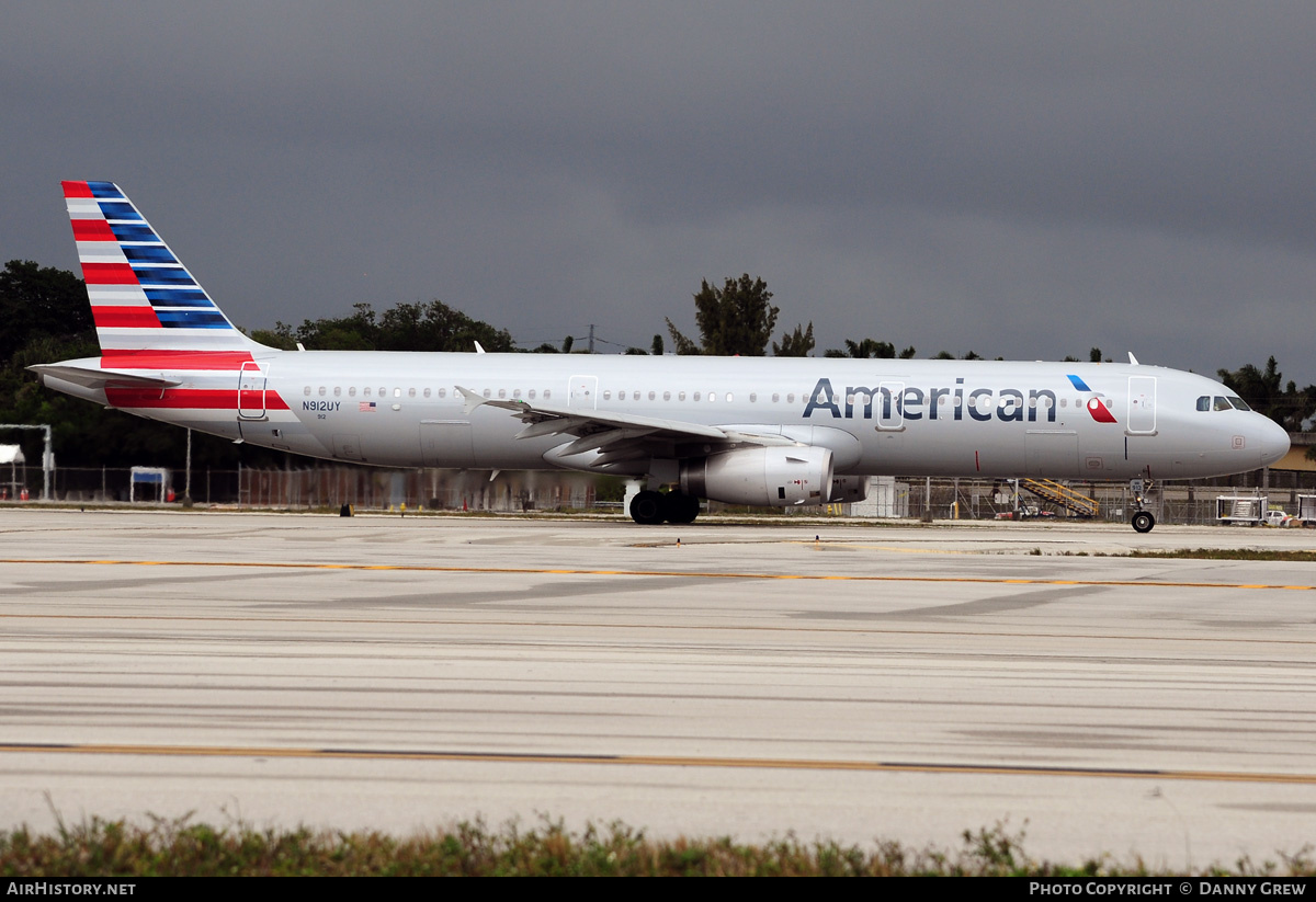 Aircraft Photo of N912UY | Airbus A321-231 | American Airlines | AirHistory.net #212220