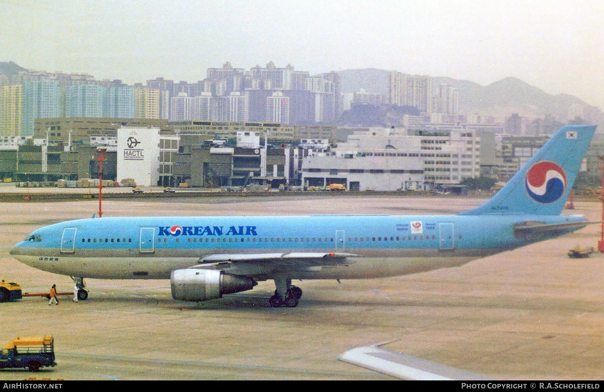 Aircraft Photo of HL7238 | Airbus A300B4-2C | Korean Air | AirHistory.net #212232