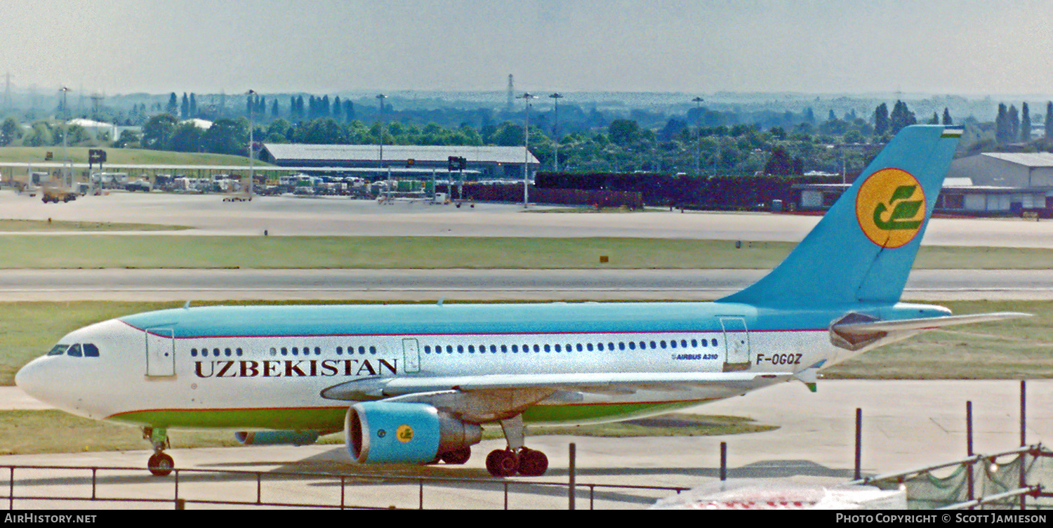 Aircraft Photo of F-OGQZ | Airbus A310-324 | Uzbekistan Airways | AirHistory.net #212244