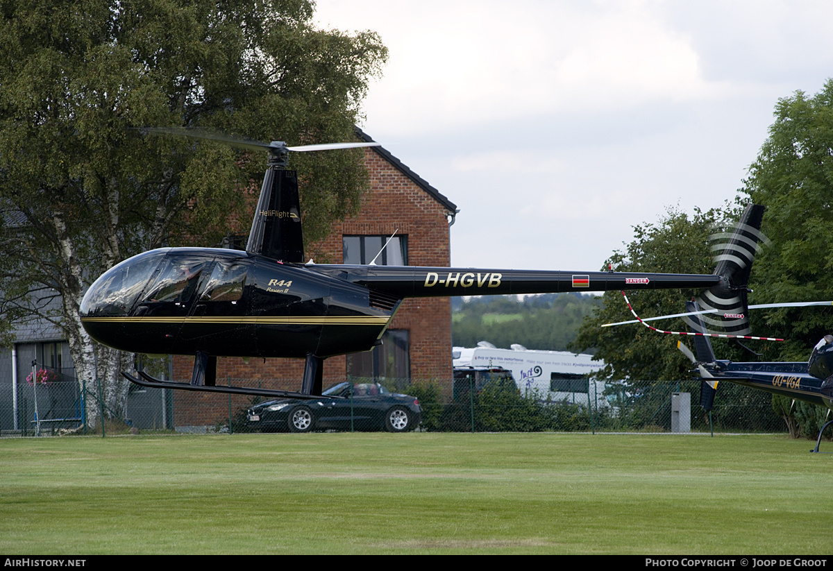 Aircraft Photo of D-HGVB | Robinson R-44 Raven II | Heli-Flight | AirHistory.net #212263