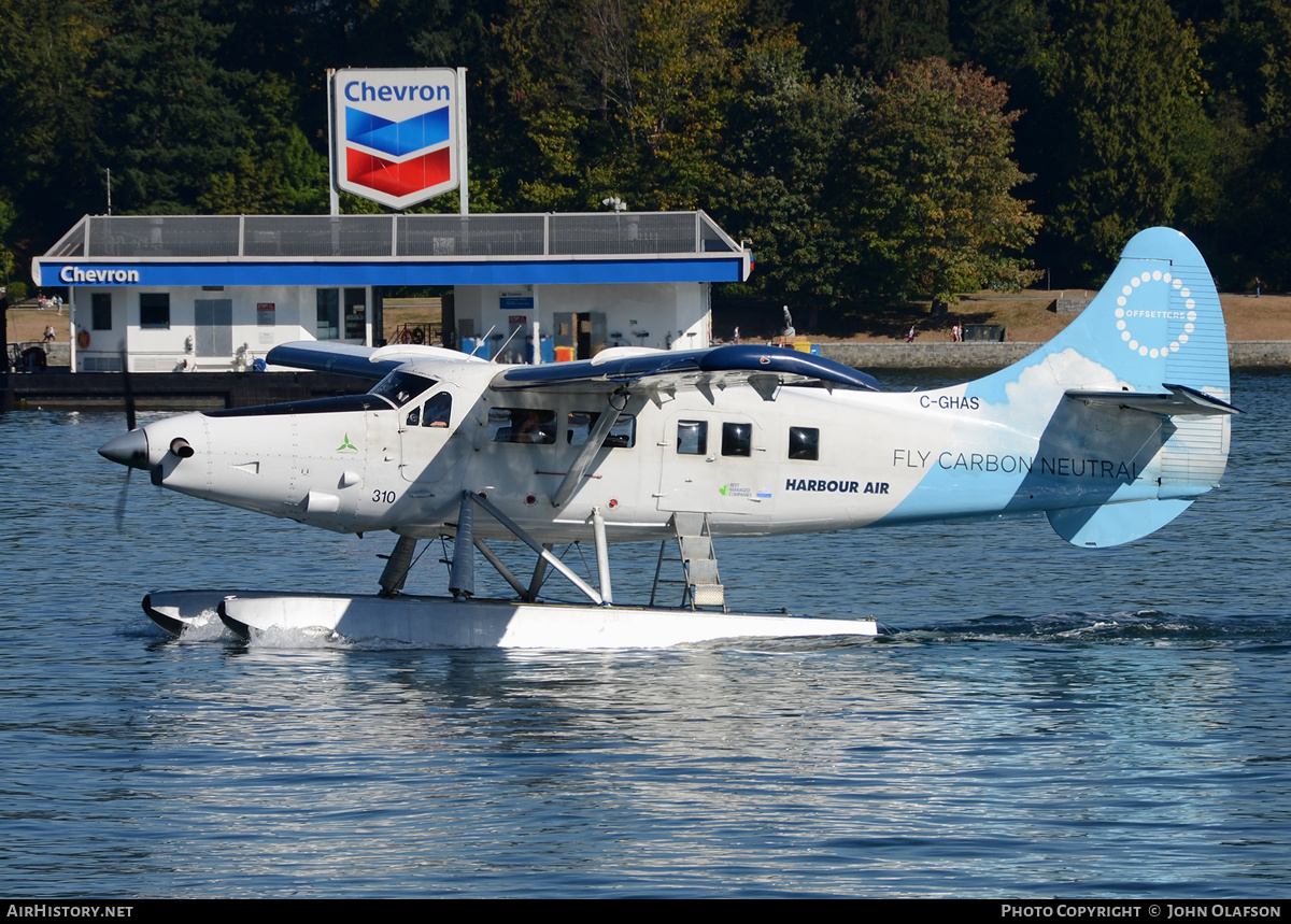 Aircraft Photo of C-GHAS | Vazar DHC-3T Turbine Otter | Harbour Air | AirHistory.net #212270