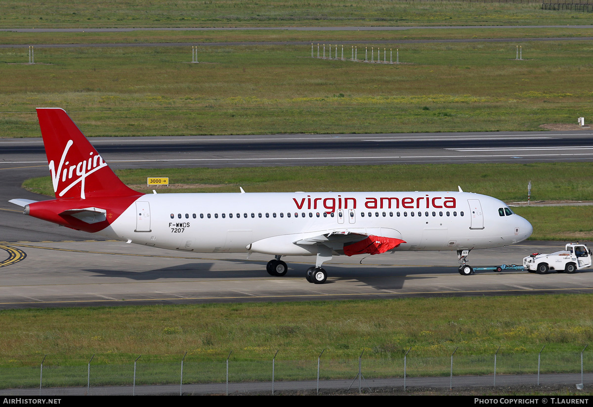 Aircraft Photo of F-WWDS | Airbus A320-214 | Virgin America | AirHistory.net #212286