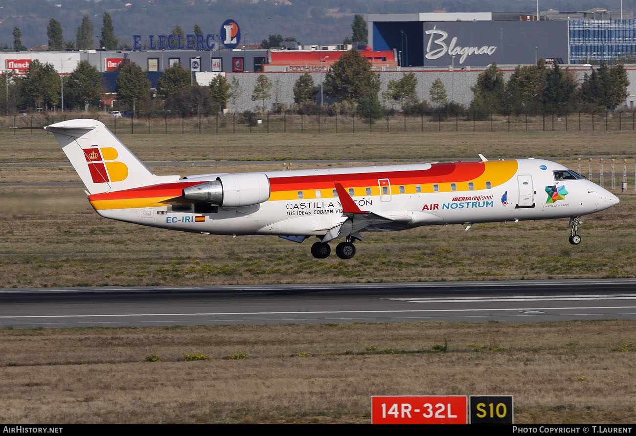 Aircraft Photo of EC-IRI | Bombardier CRJ-200ER (CL-600-2B19) | Iberia Regional | AirHistory.net #212287