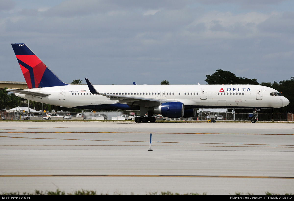 Aircraft Photo of N540US | Boeing 757-251 | Delta Air Lines | AirHistory.net #212295