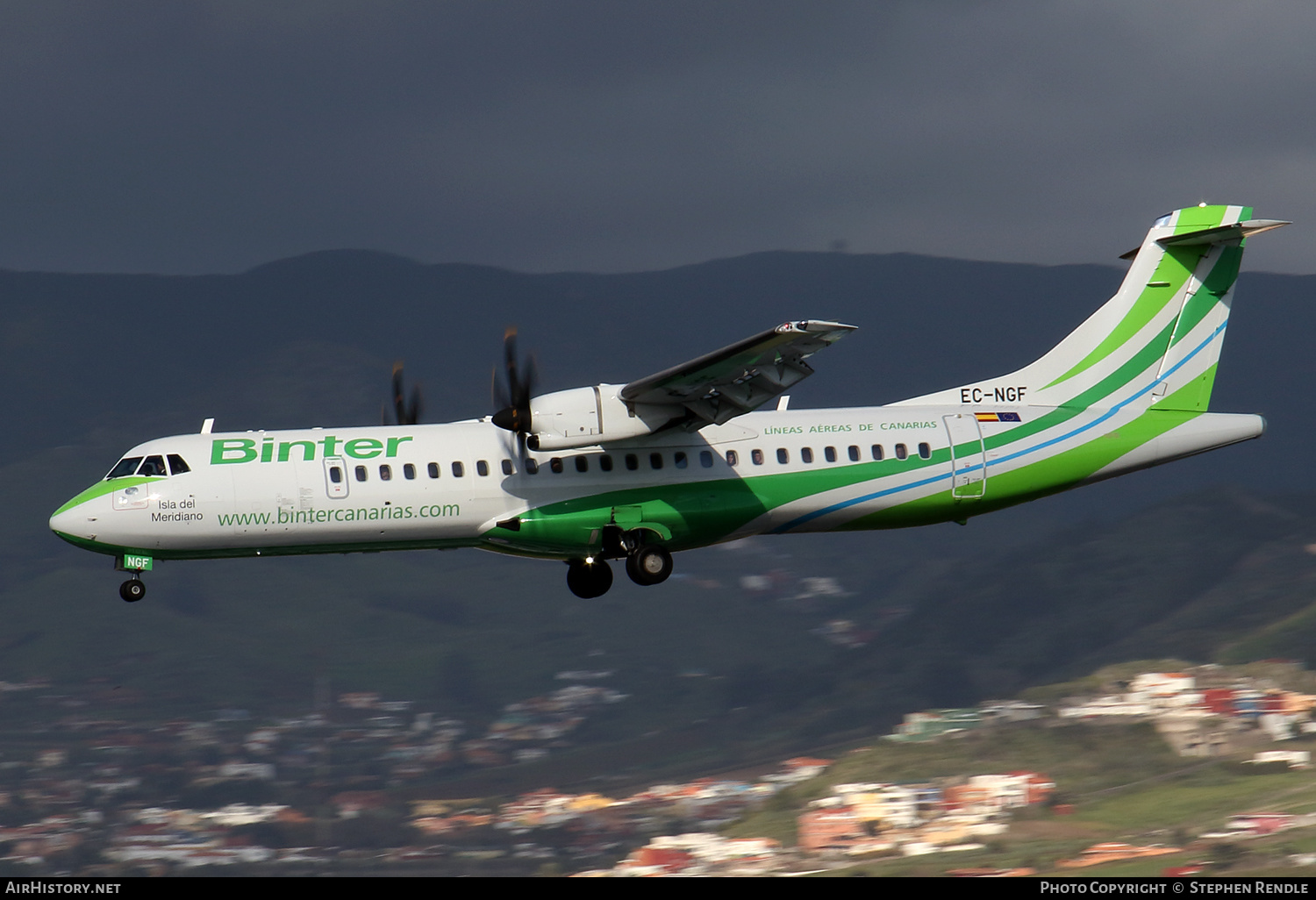 Aircraft Photo of EC-NGF | ATR ATR-72-600 (ATR-72-212A) | Binter Canarias | AirHistory.net #212298