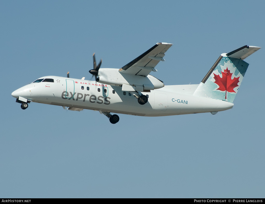 Aircraft Photo of C-GANI | De Havilland Canada DHC-8-102 Dash 8 | Air Canada Express | AirHistory.net #212311