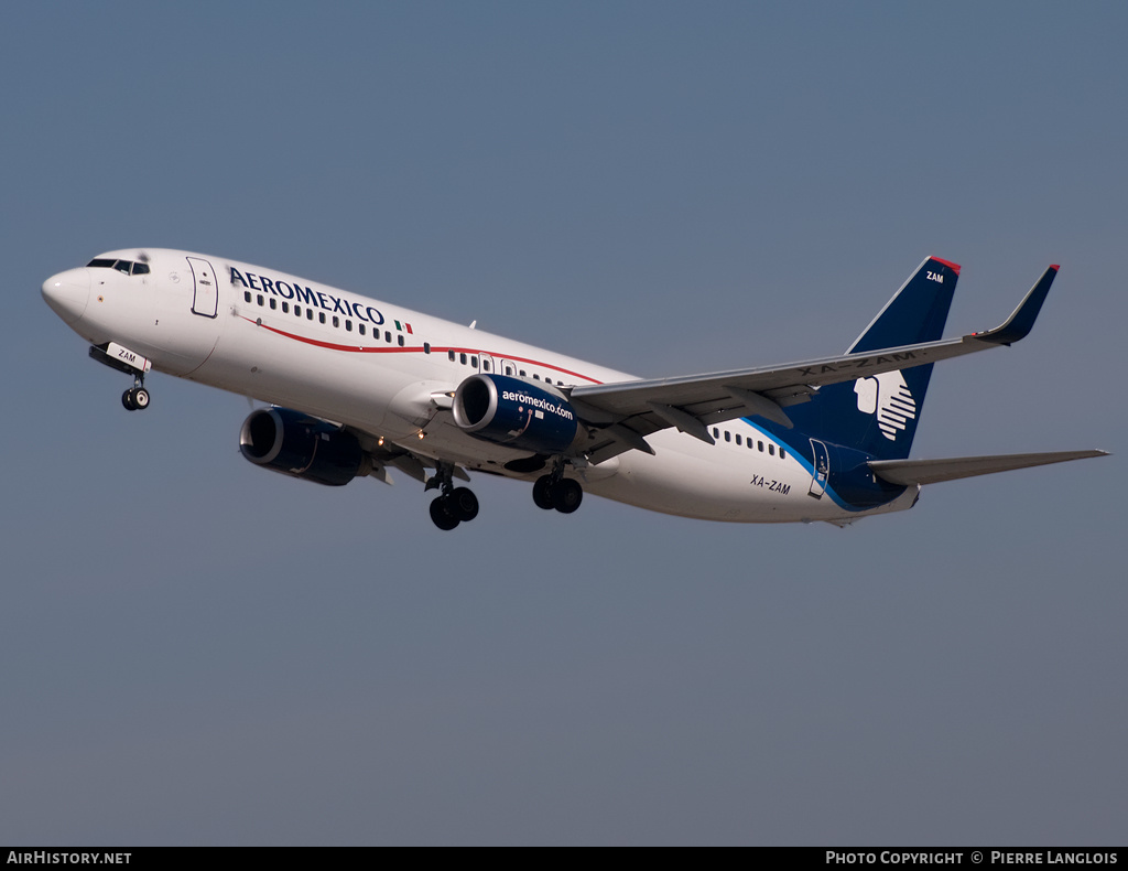 Aircraft Photo of XA-ZAM | Boeing 737-852 | AeroMéxico | AirHistory.net #212318