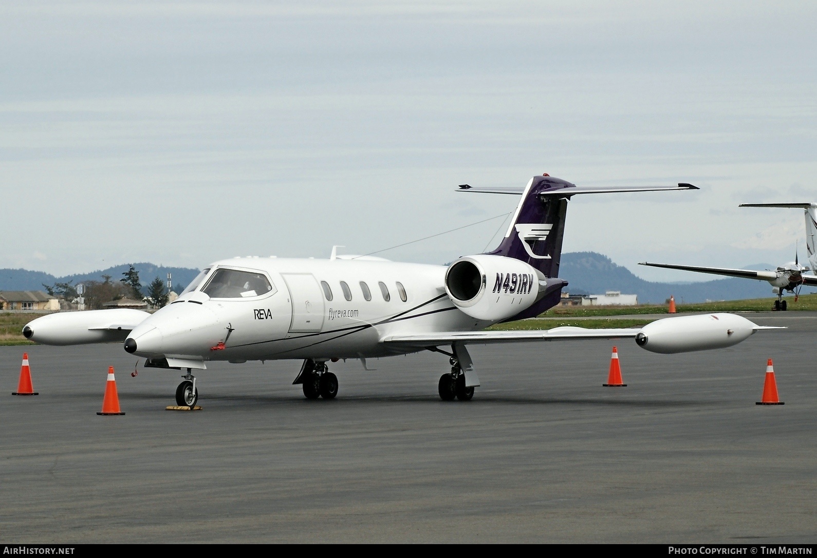 Aircraft Photo of N491RV | Gates Learjet 35A | REVA | AirHistory.net #212325