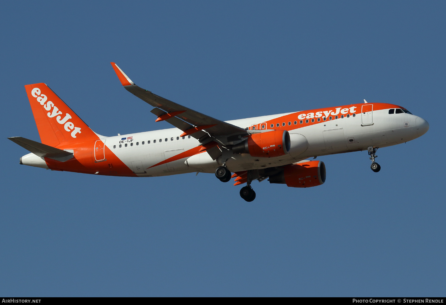 Aircraft Photo of OE-IJF | Airbus A320-214 | EasyJet | AirHistory.net #212332