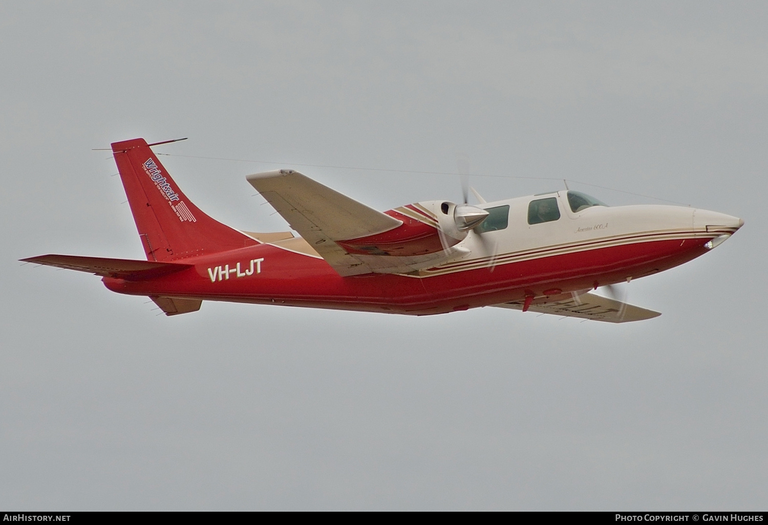 Aircraft Photo of VH-LJT | Ted Smith Aerostar 600 | Wrightsair | AirHistory.net #212334