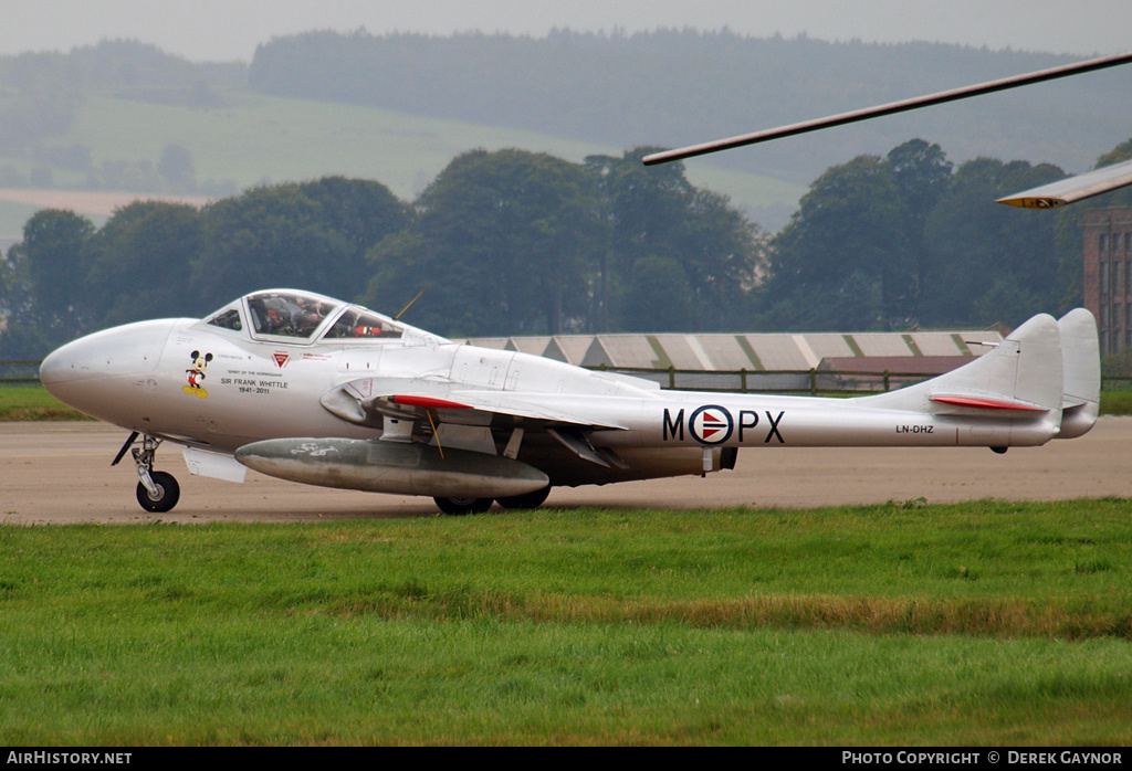 Aircraft Photo of LN-DHZ | De Havilland D.H. 115 Vampire T55 | Norway - Air Force | AirHistory.net #212359