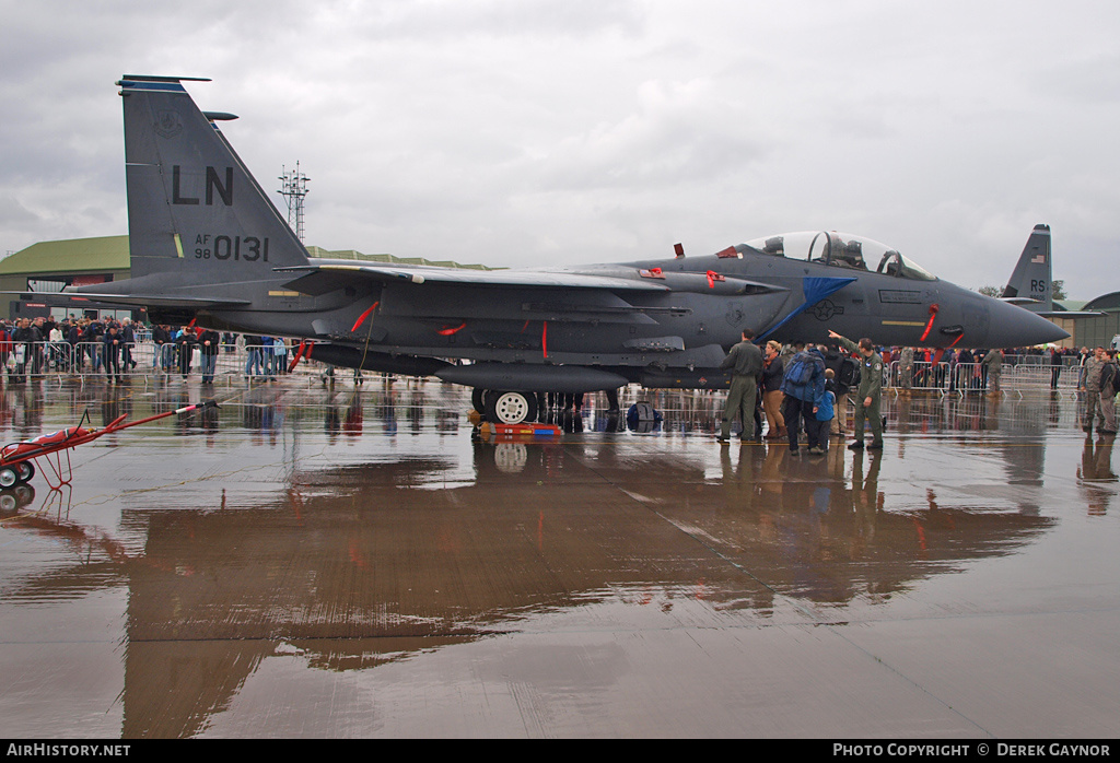 Aircraft Photo of 98-0131 / AF98-131 | Boeing F-15E Strike Eagle | USA - Air Force | AirHistory.net #212362