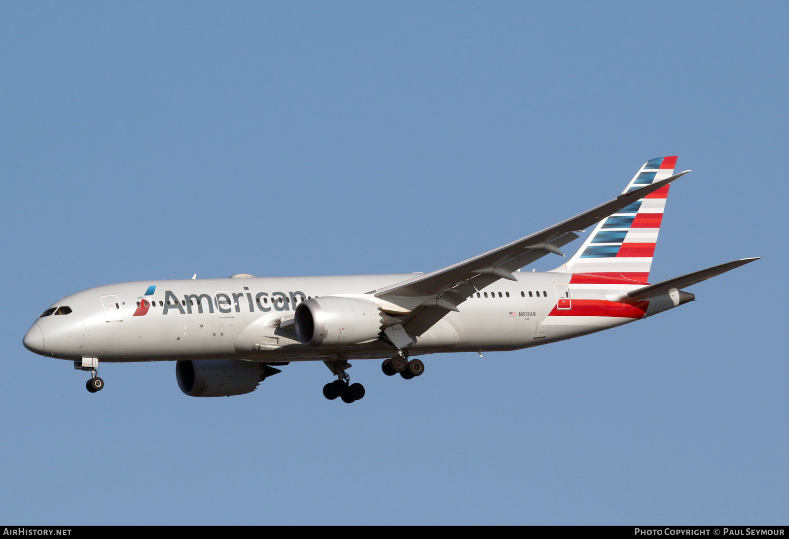 Aircraft Photo of N813AN | Boeing 787-8 Dreamliner | American Airlines | AirHistory.net #212371