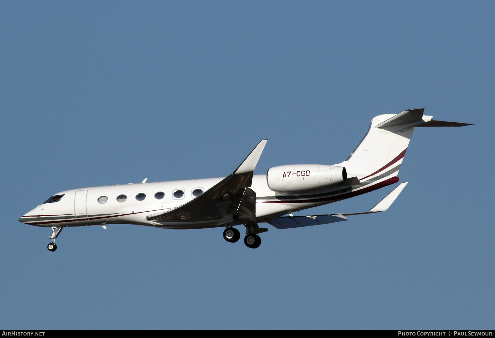 Aircraft Photo of A7-CGD | Gulfstream Aerospace G650 (G-VI) | AirHistory.net #212373