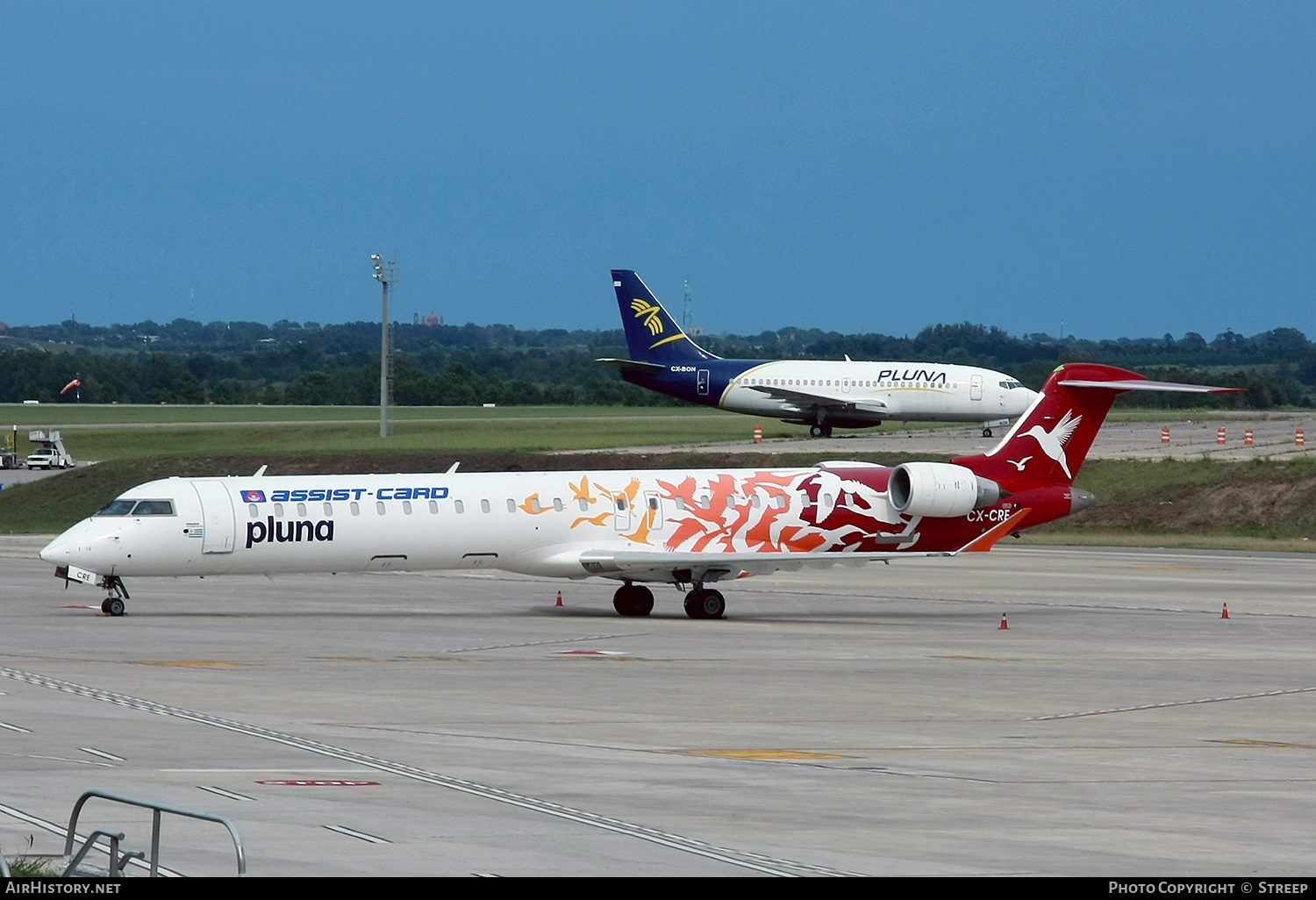 Aircraft Photo of CX-CRE | Bombardier CRJ-900LR (CL-600-2D24) | PLUNA Líneas Aéreas Uruguayas | AirHistory.net #212383