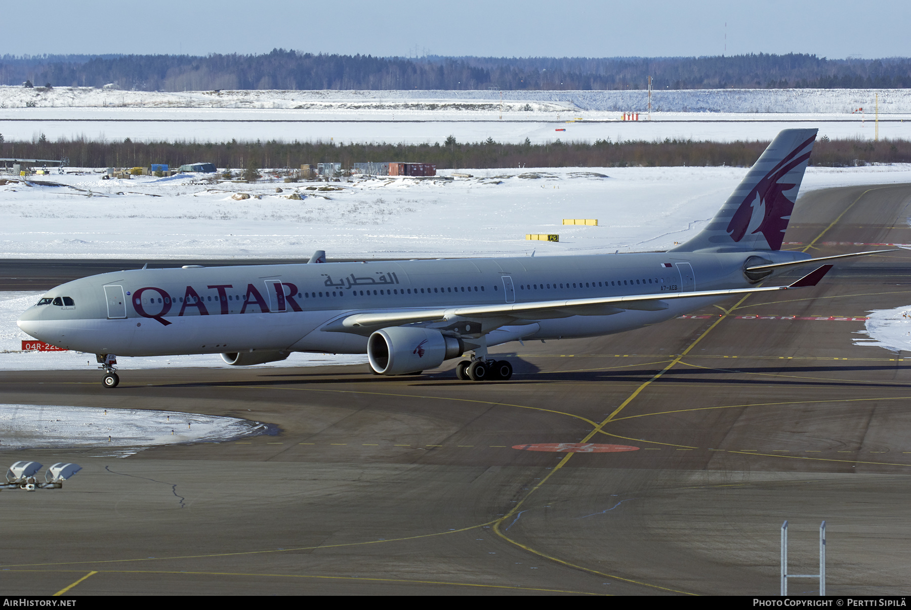 Aircraft Photo of A7-AEB | Airbus A330-302 | Qatar Airways | AirHistory.net #212384