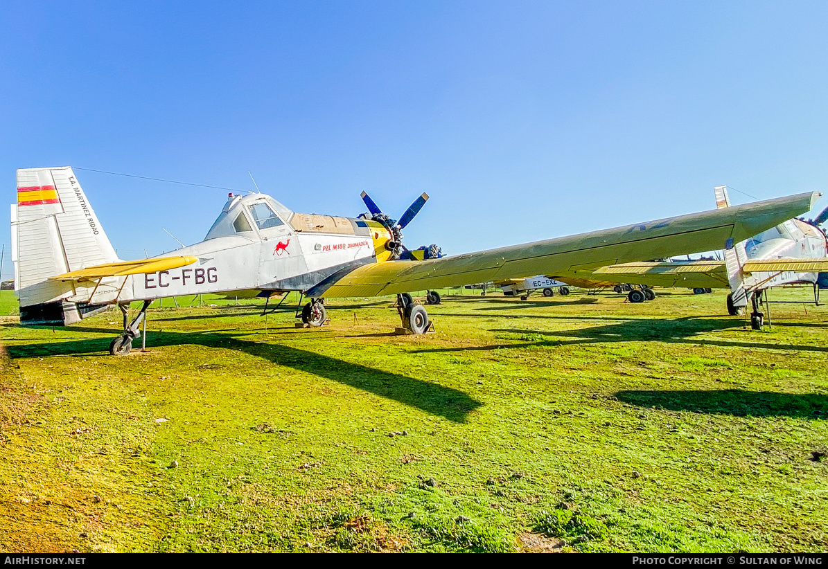 Aircraft Photo of EC-FBG | PZL-Mielec M-18A Dromader | Martínez Ridao Aviación | AirHistory.net #212385