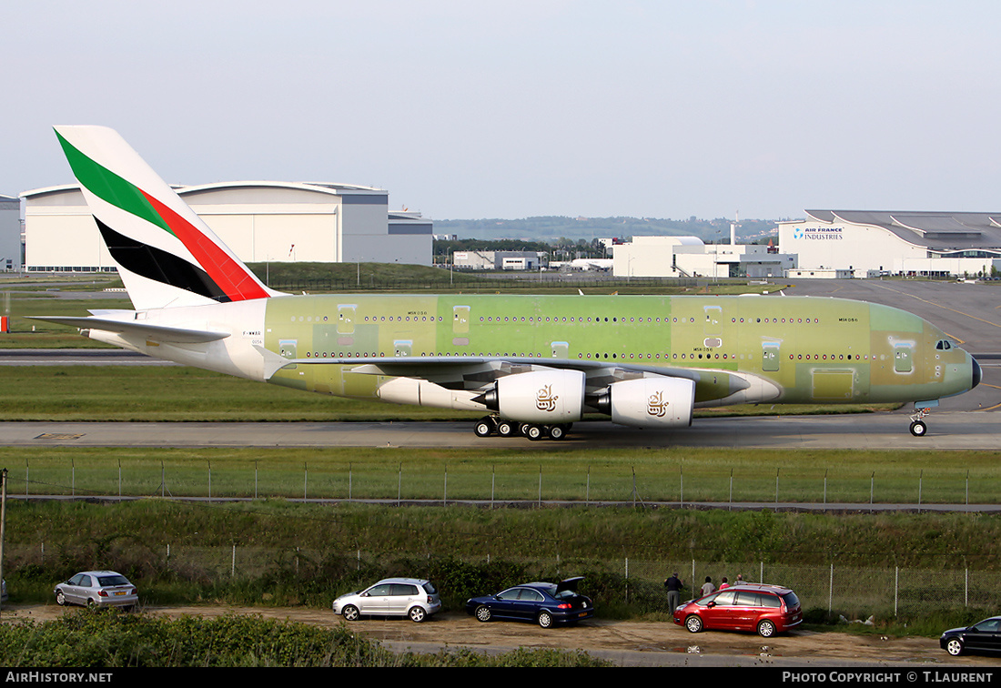 Aircraft Photo of F-WWAR | Airbus A380-861 | Emirates | AirHistory.net #212405