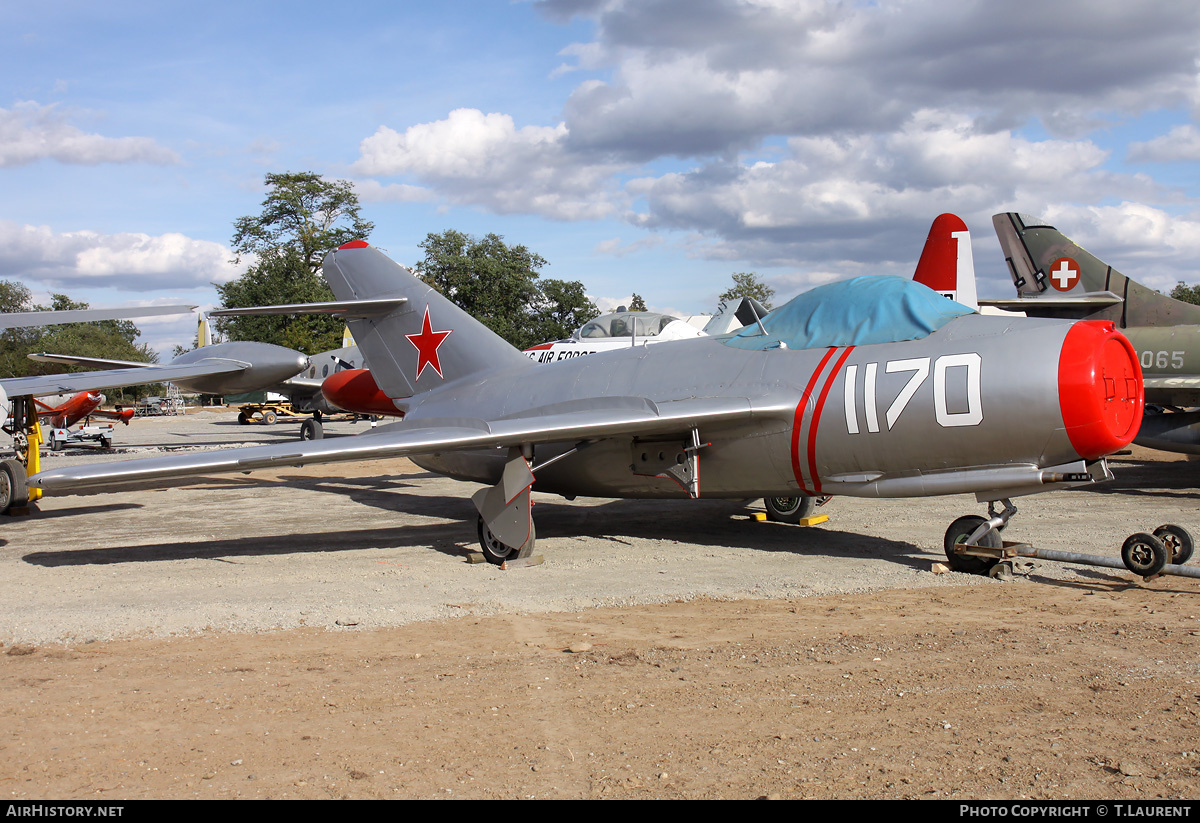 Aircraft Photo of 1170 | Mikoyan-Gurevich MiG-15 | Russia - Air Force | AirHistory.net #212408