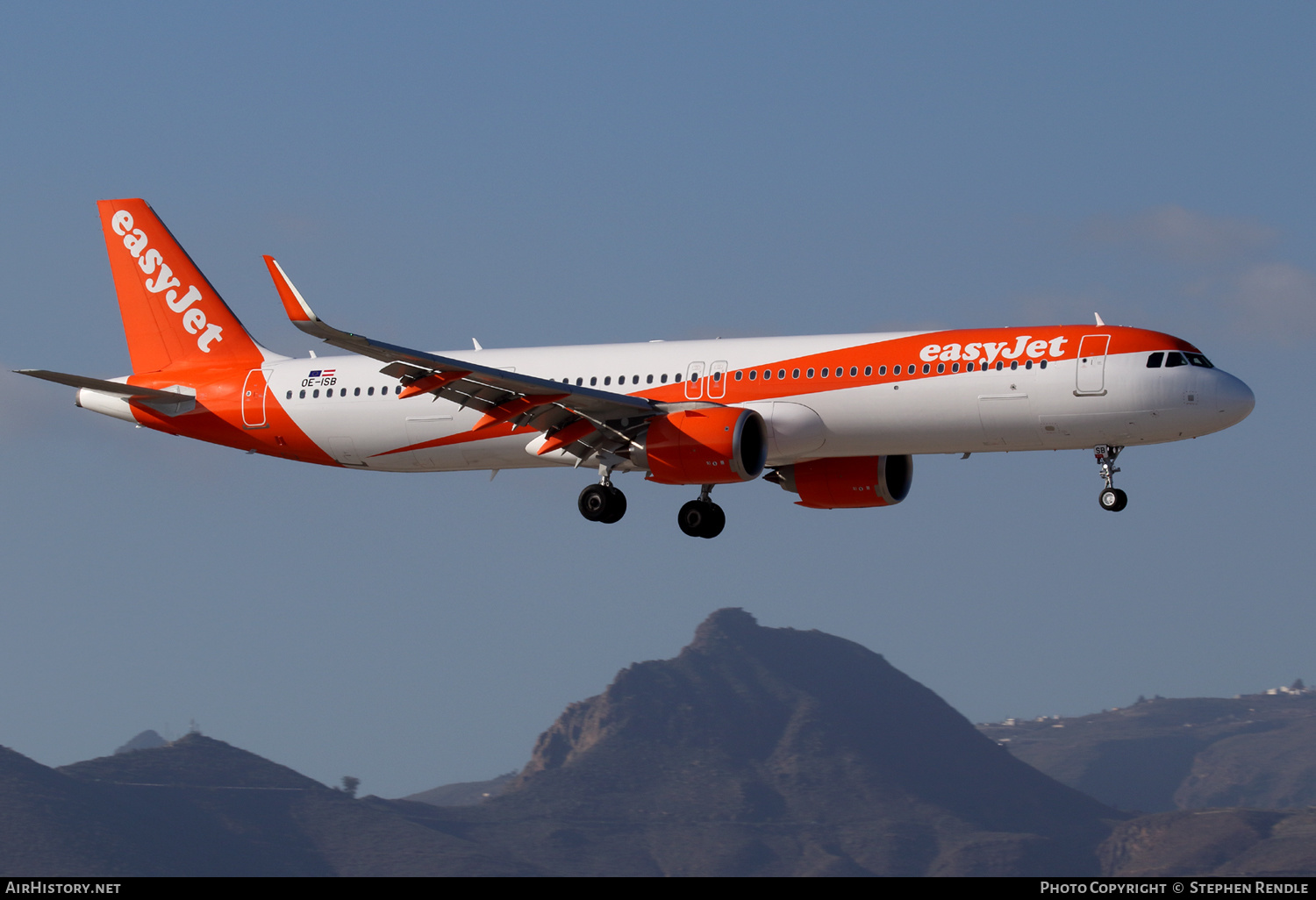 Aircraft Photo of OE-ISB | Airbus A321-251NX | EasyJet | AirHistory.net #212410
