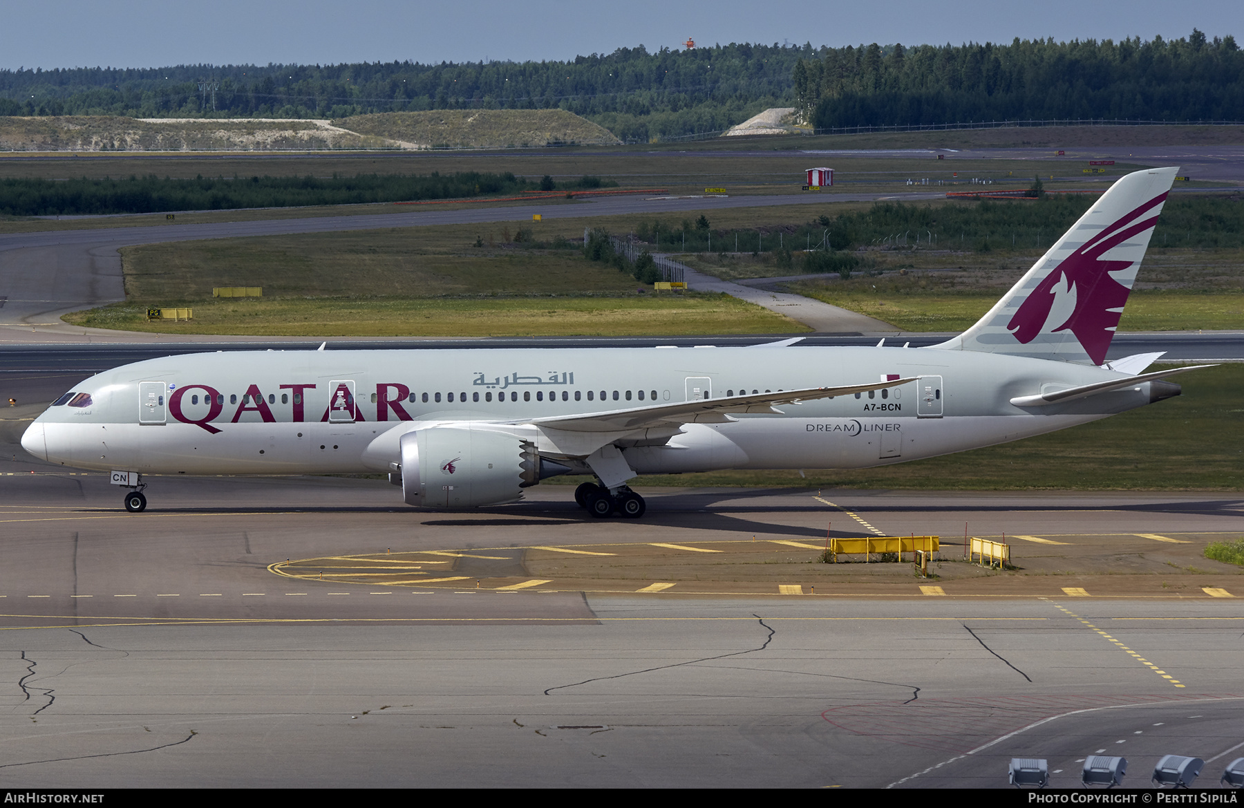 Aircraft Photo of A7-BCN | Boeing 787-8 Dreamliner | Qatar Airways | AirHistory.net #212412