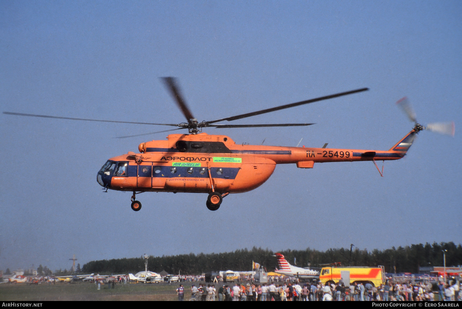 Aircraft Photo of RA-25499 | Mil Mi-8MTV-1 | Aeroflot | AirHistory.net #212435