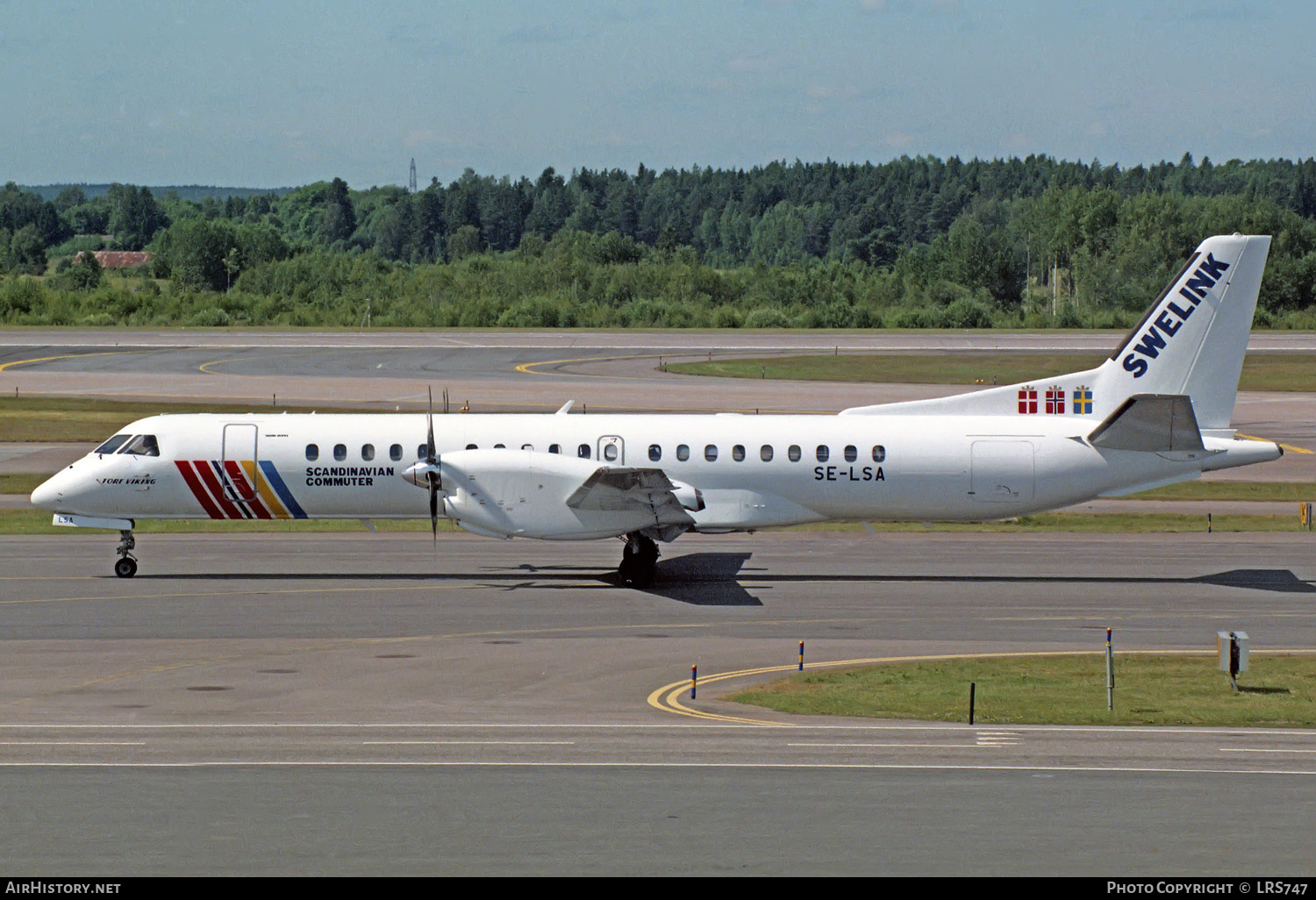 Aircraft Photo of SE-LSA | Saab 2000 | Scandinavian Commuter - Swelink | AirHistory.net #212446