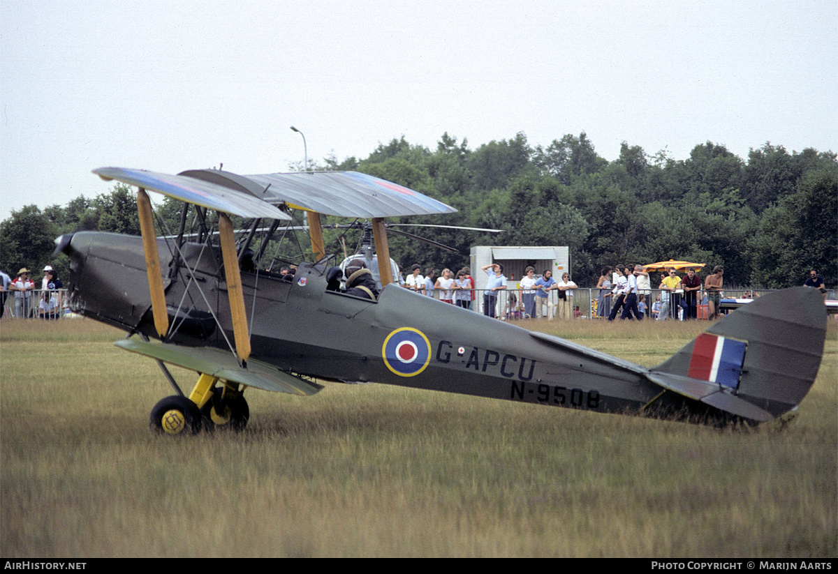 Aircraft Photo of G-APCU / N9508 | De Havilland D.H. 82A Tiger Moth | AirHistory.net #212456
