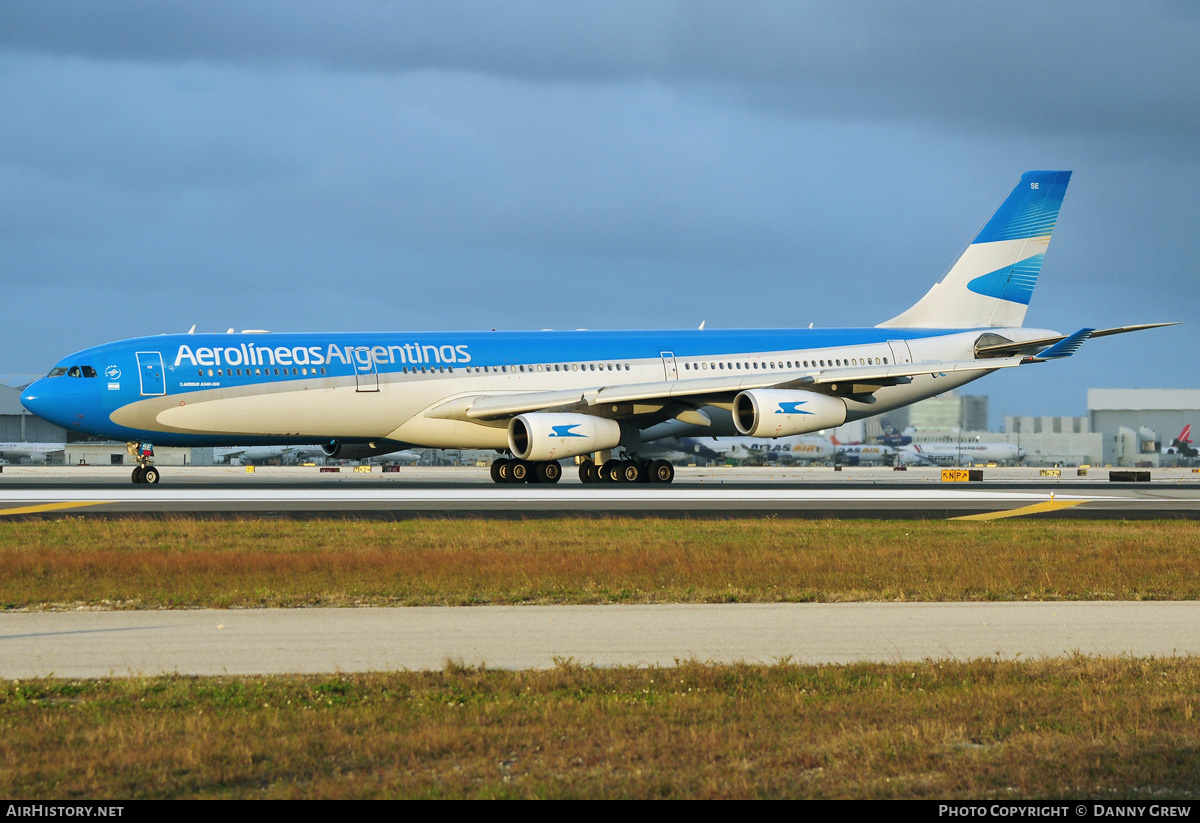 Aircraft Photo of LV-CSE | Airbus A340-313 | Aerolíneas Argentinas | AirHistory.net #212463