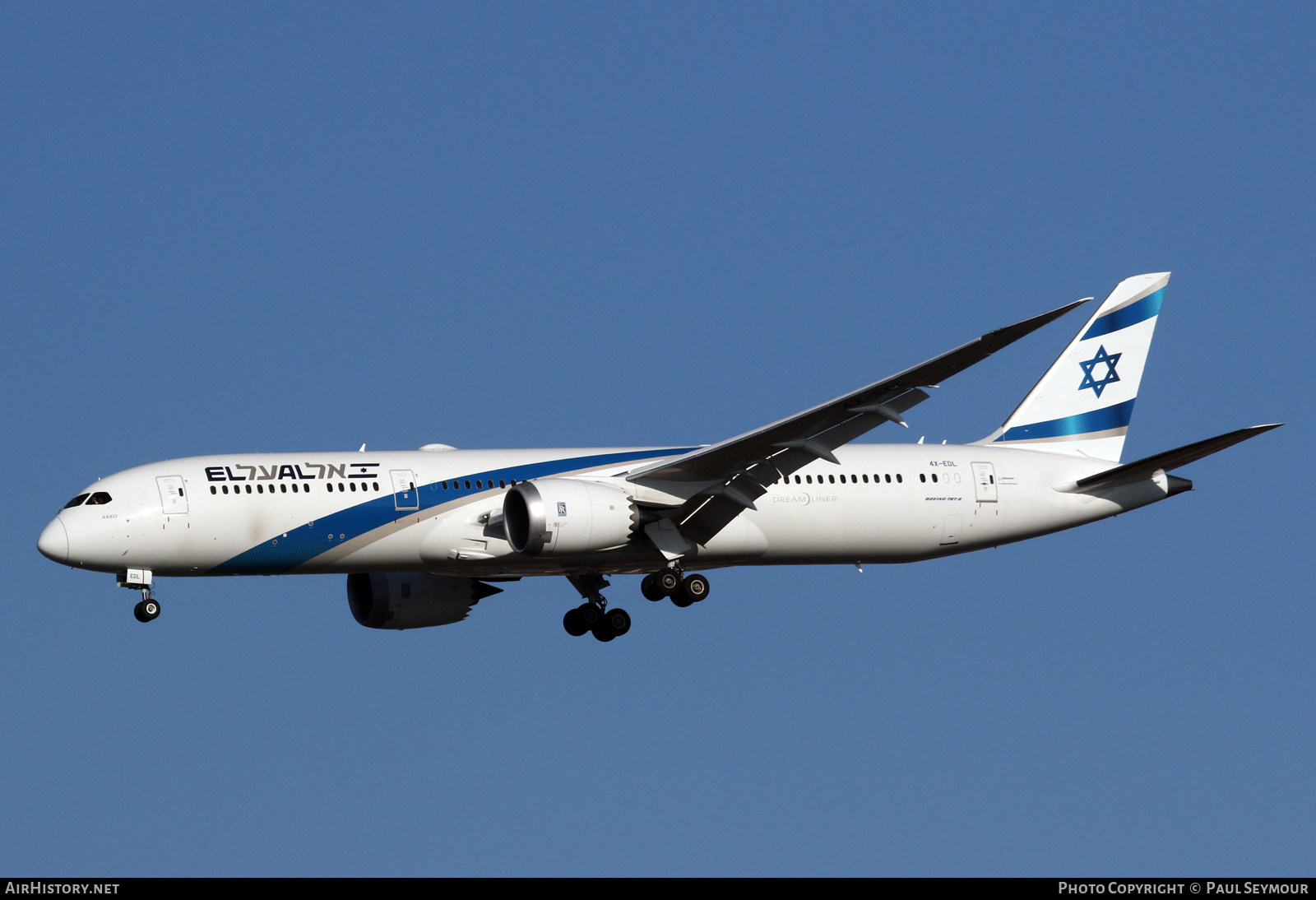 Aircraft Photo of 4X-EDL | Boeing 787-9 Dreamliner | El Al Israel Airlines | AirHistory.net #212482