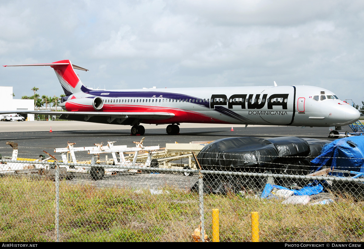 Aircraft Photo of N598SH | McDonnell Douglas MD-83 (DC-9-83) | PAWA Dominicana - Pan Am World Airways | AirHistory.net #212499