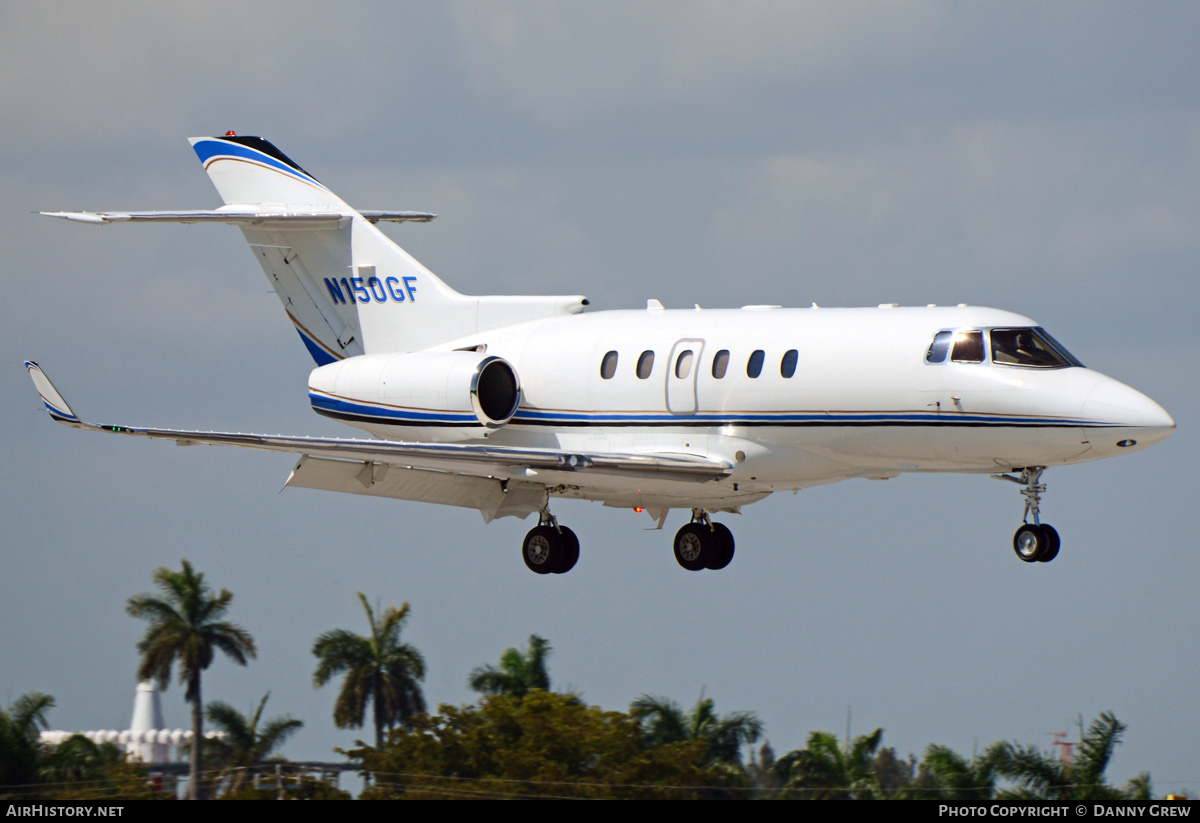 Aircraft Photo of N150GF | Raytheon Hawker 850XP | AirHistory.net #212517