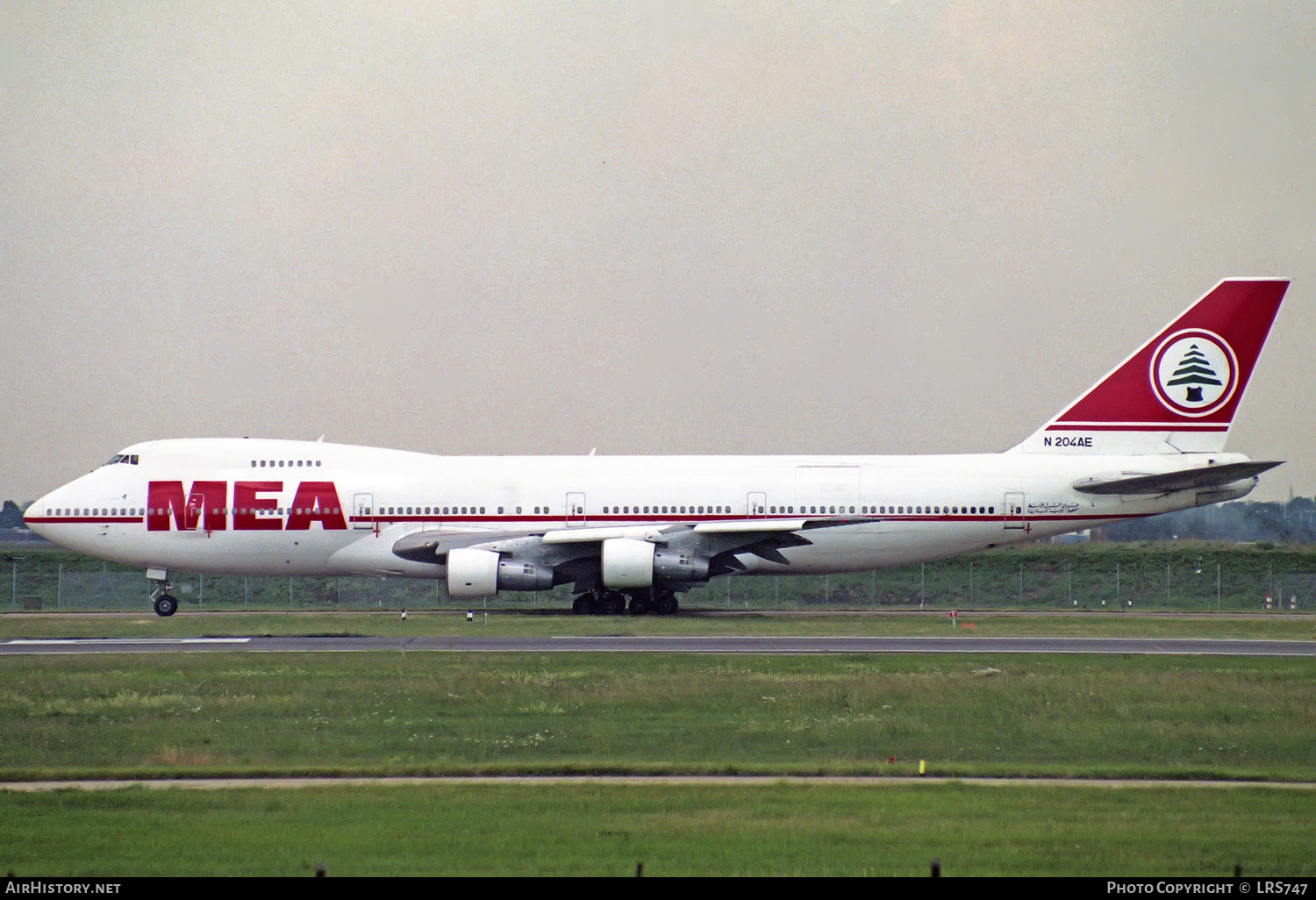 Aircraft Photo of N204AE | Boeing 747-2B4BM | MEA - Middle East Airlines | AirHistory.net #212533