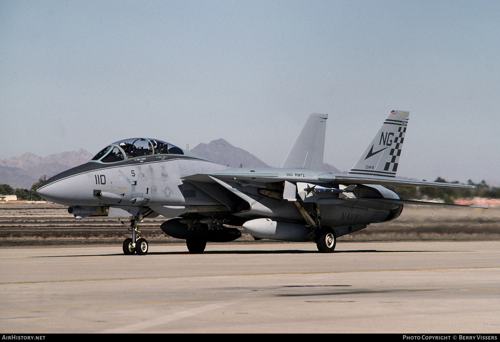 Aircraft Photo of 161600 | Grumman F-14A Tomcat | USA - Navy | AirHistory.net #212546