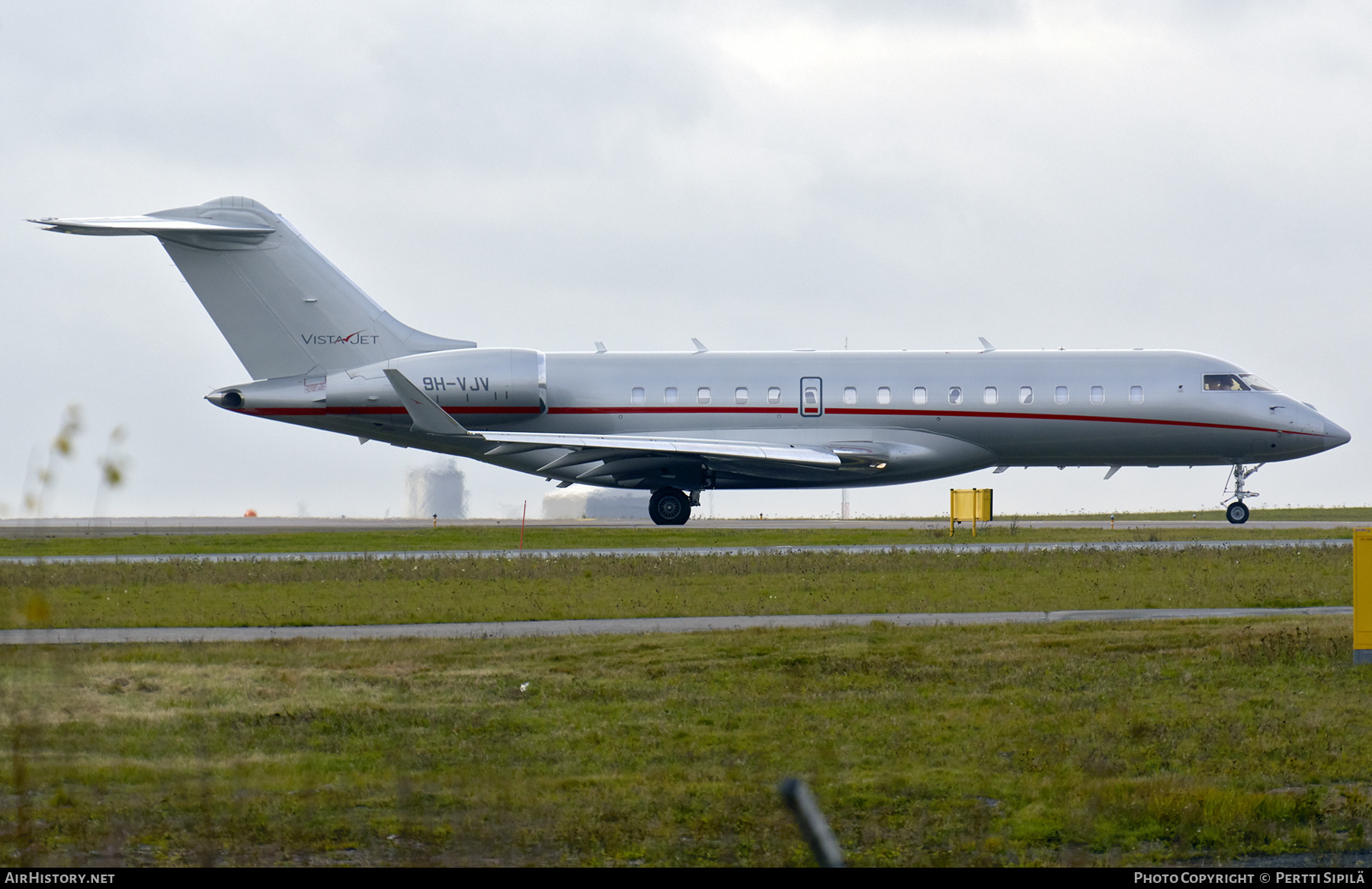 Aircraft Photo of 9H-VJV | Bombardier Global 6000 (BD-700-1A10) | VistaJet | AirHistory.net #212563