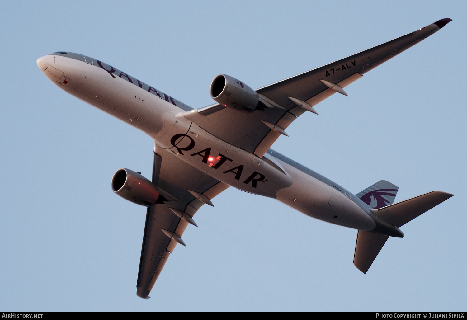 Aircraft Photo of A7-ALV | Airbus A350-941 | Qatar Airways | AirHistory.net #212574