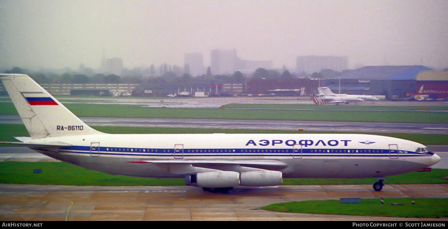 Aircraft Photo of RA-86110 | Ilyushin Il-86 | Aeroflot | AirHistory.net #212581