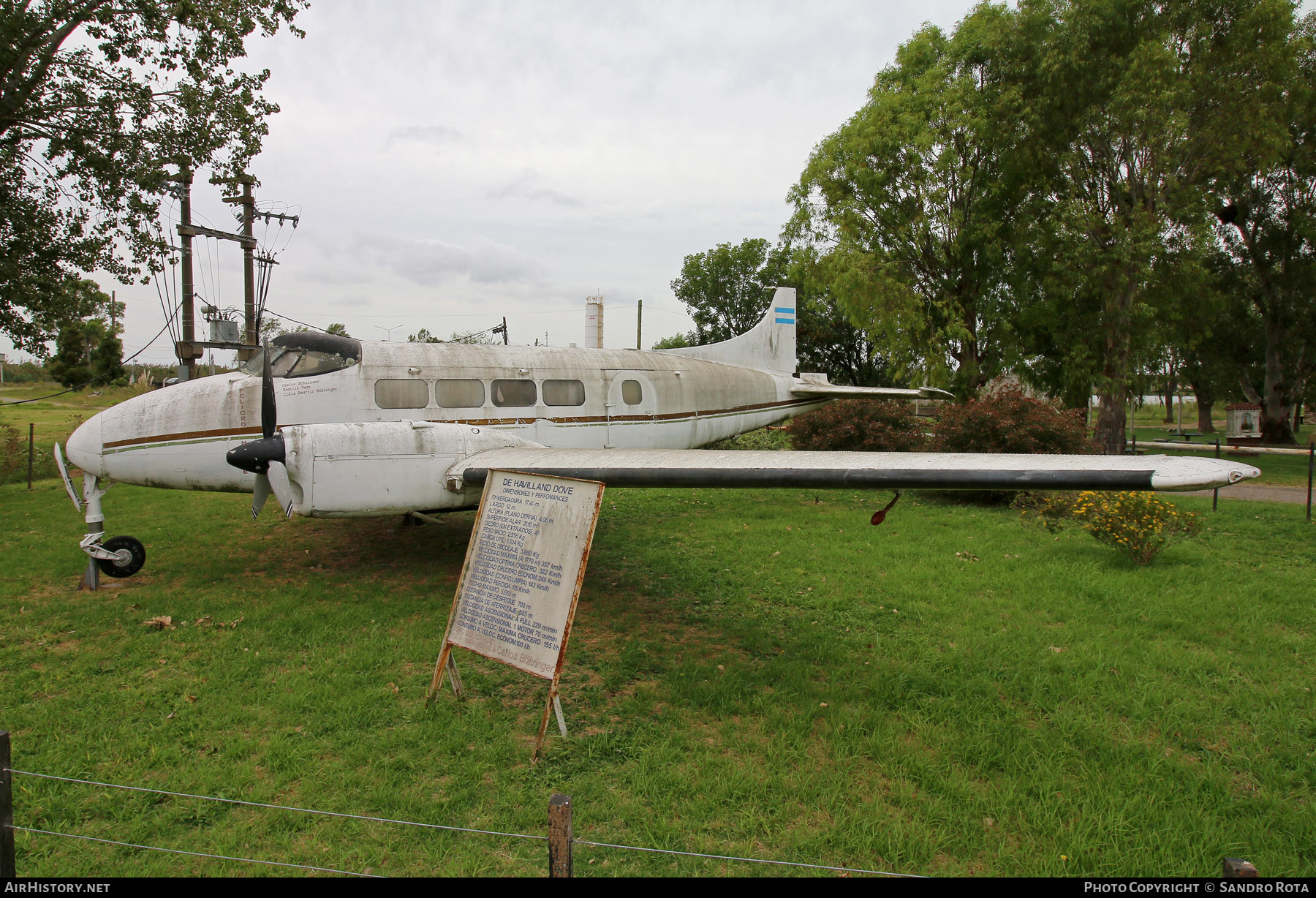 Aircraft Photo of LV-LES | De Havilland D.H. 104 Dove 1 | AirHistory.net #212584