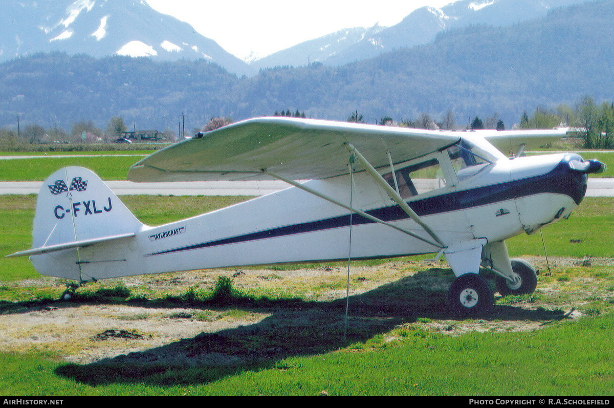Aircraft Photo of C-FXLJ | Taylorcraft BC-12D | AirHistory.net #212586