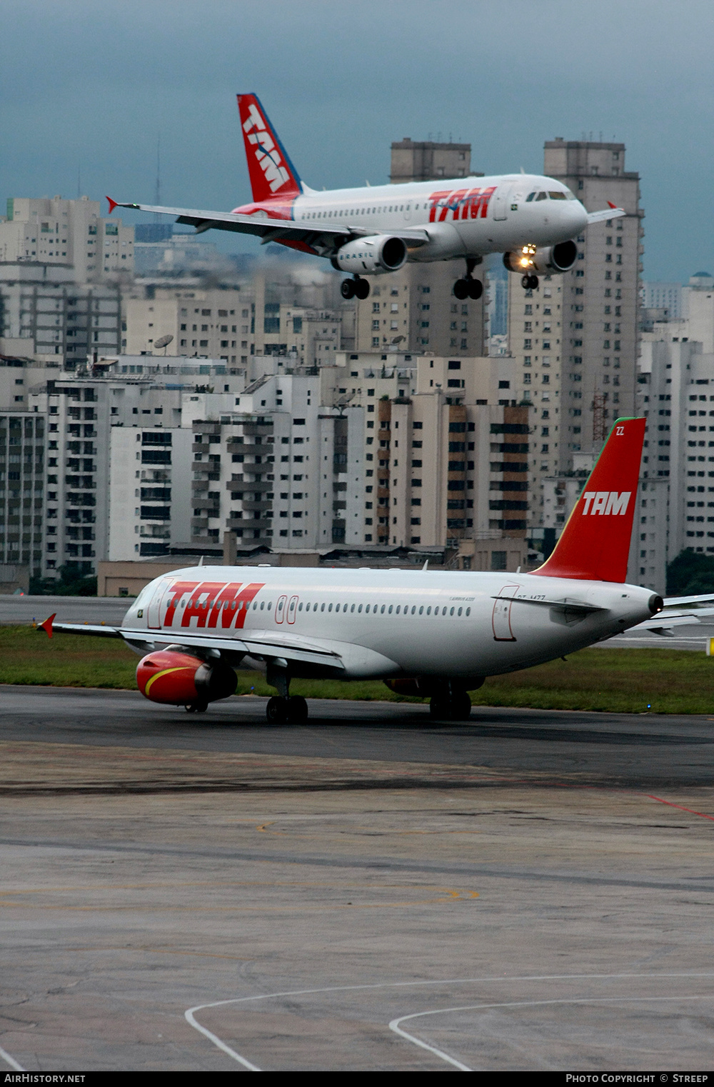 Aircraft Photo of PT-MZZ | Airbus A320-233 | TAM Linhas Aéreas | AirHistory.net #212597