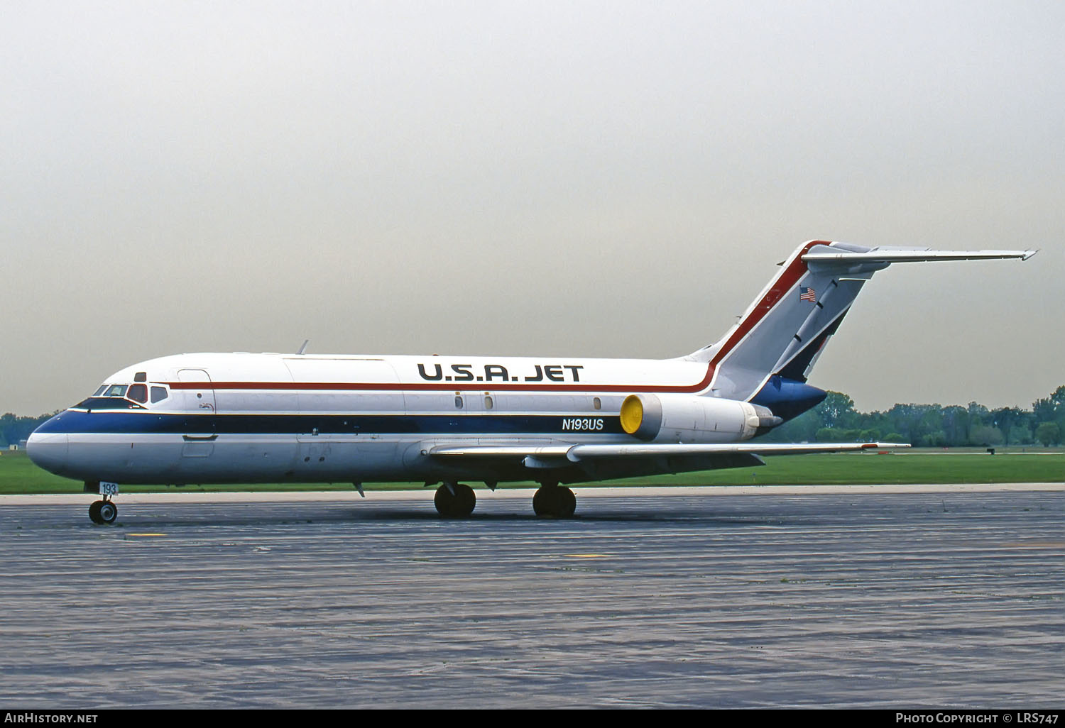 Aircraft Photo of N193US | McDonnell Douglas DC-9-15RC | USA Jet Airlines | AirHistory.net #212604