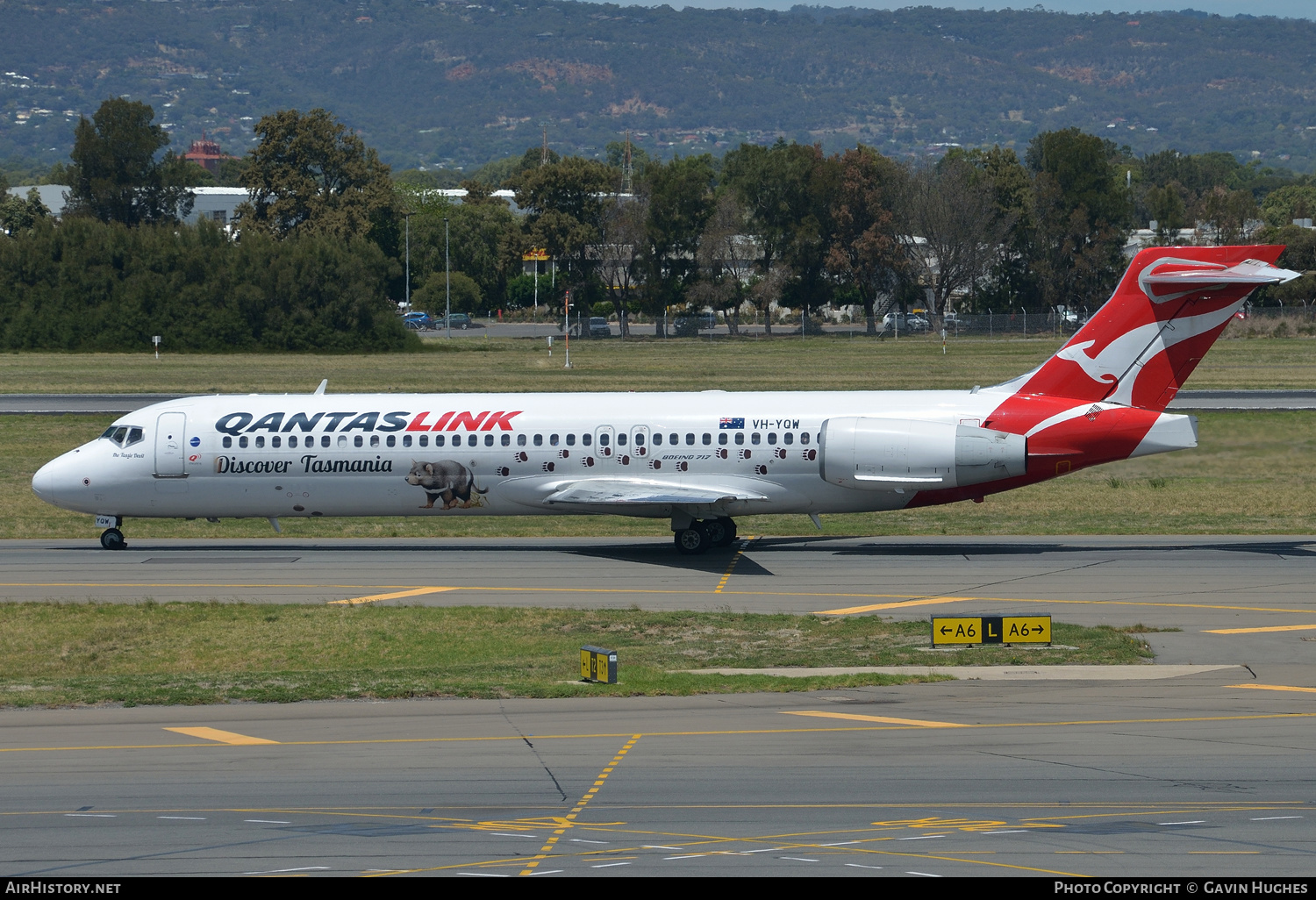 Aircraft Photo of VH-YQW | Boeing 717-2BL | QantasLink | AirHistory.net #212625