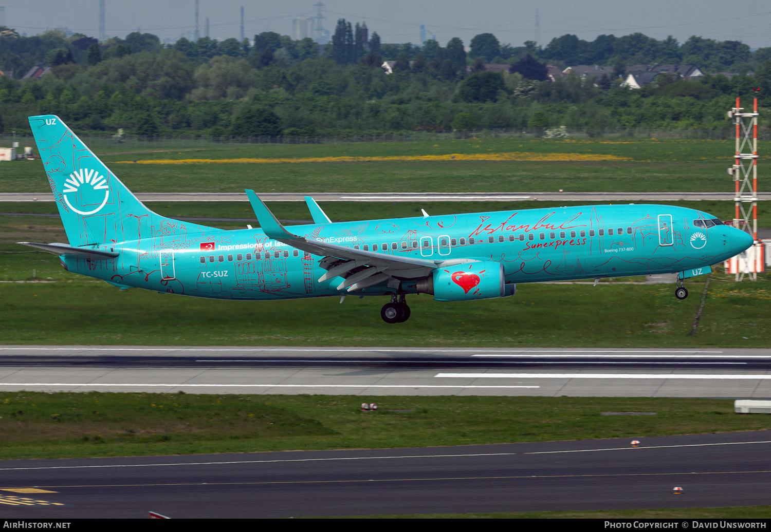 Aircraft Photo of TC-SUZ | Boeing 737-8HX | SunExpress | AirHistory.net #212630