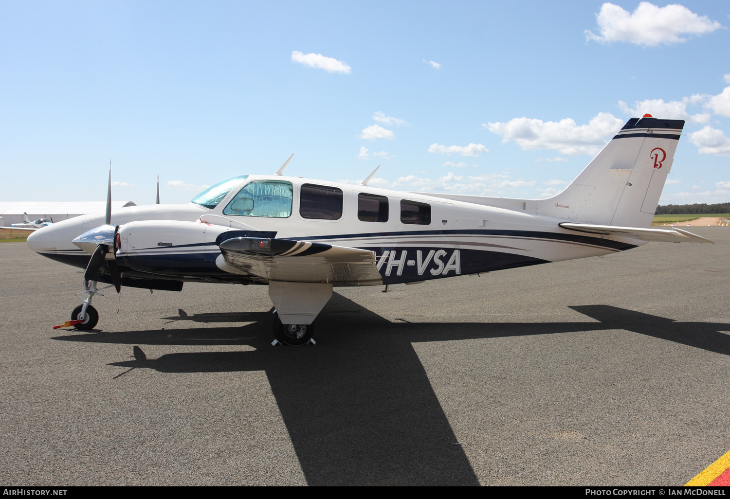 Aircraft Photo of VH-VSA | Beech 58 Baron | AirHistory.net #212634