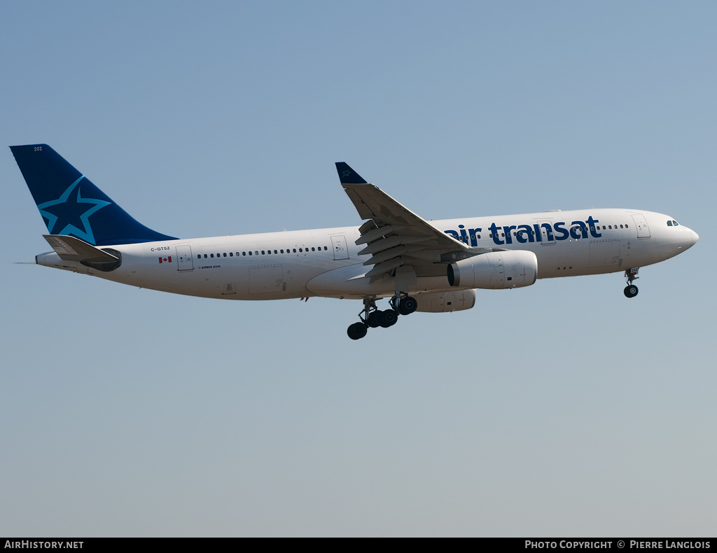 Aircraft Photo of C-GTSZ | Airbus A330-243 | Air Transat | AirHistory.net #212640