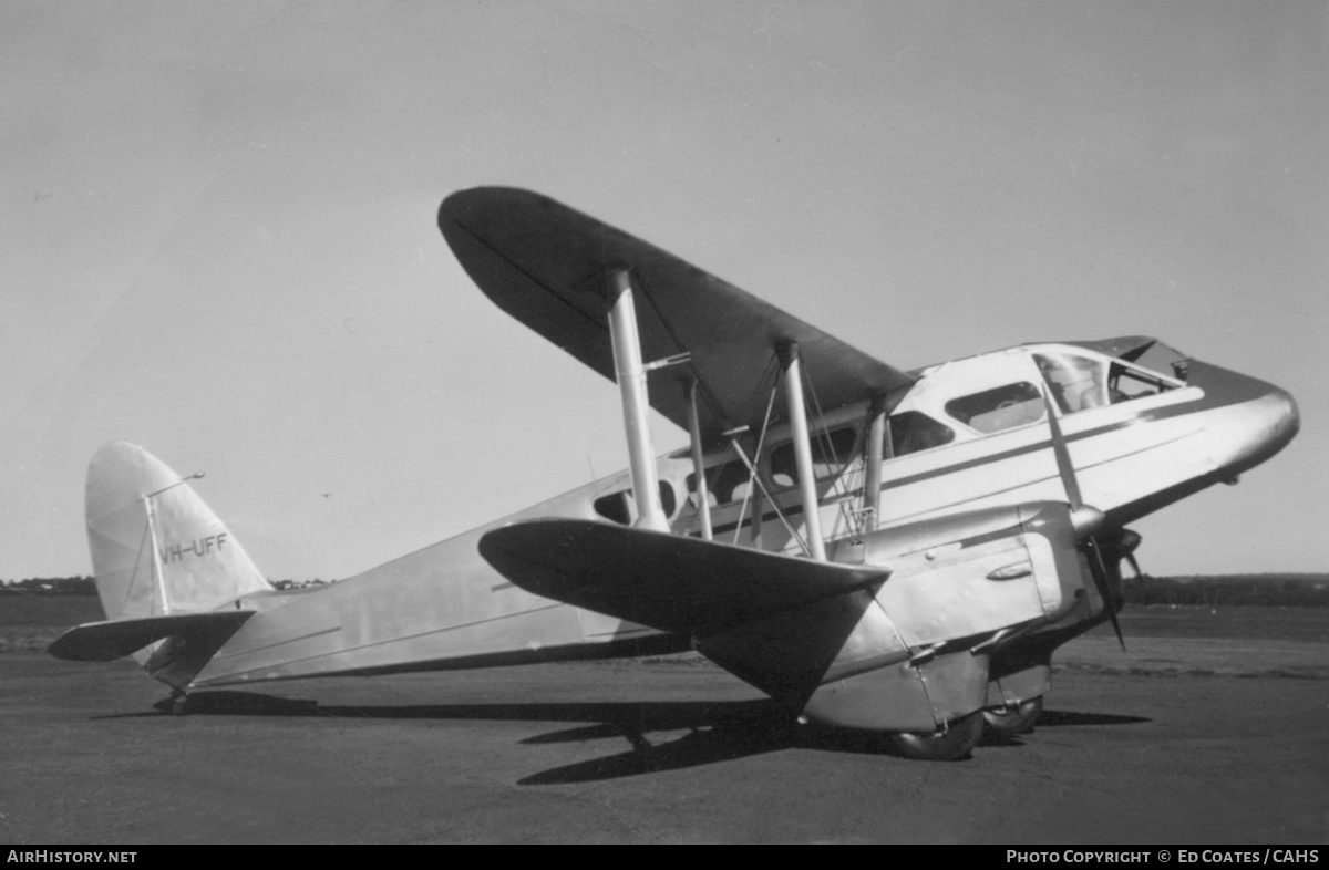 Aircraft Photo of VH-UFF | De Havilland D.H. 89 Dragon Rapide | AirHistory.net #212646